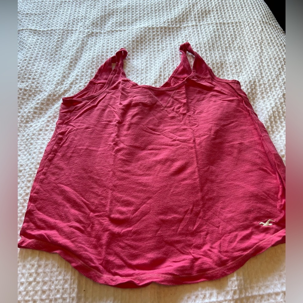 Pink Hollister, tank top, size medium